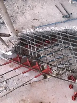 Bonded multi-strand post-tensioning work