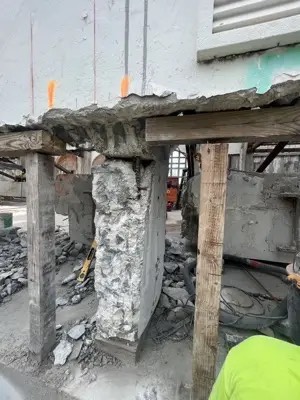 Concrete restoration and structural repair