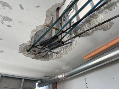 Structural concrete repair work